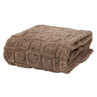 Coperta Lovely Reindeer 250x200 cm Heart Beige
