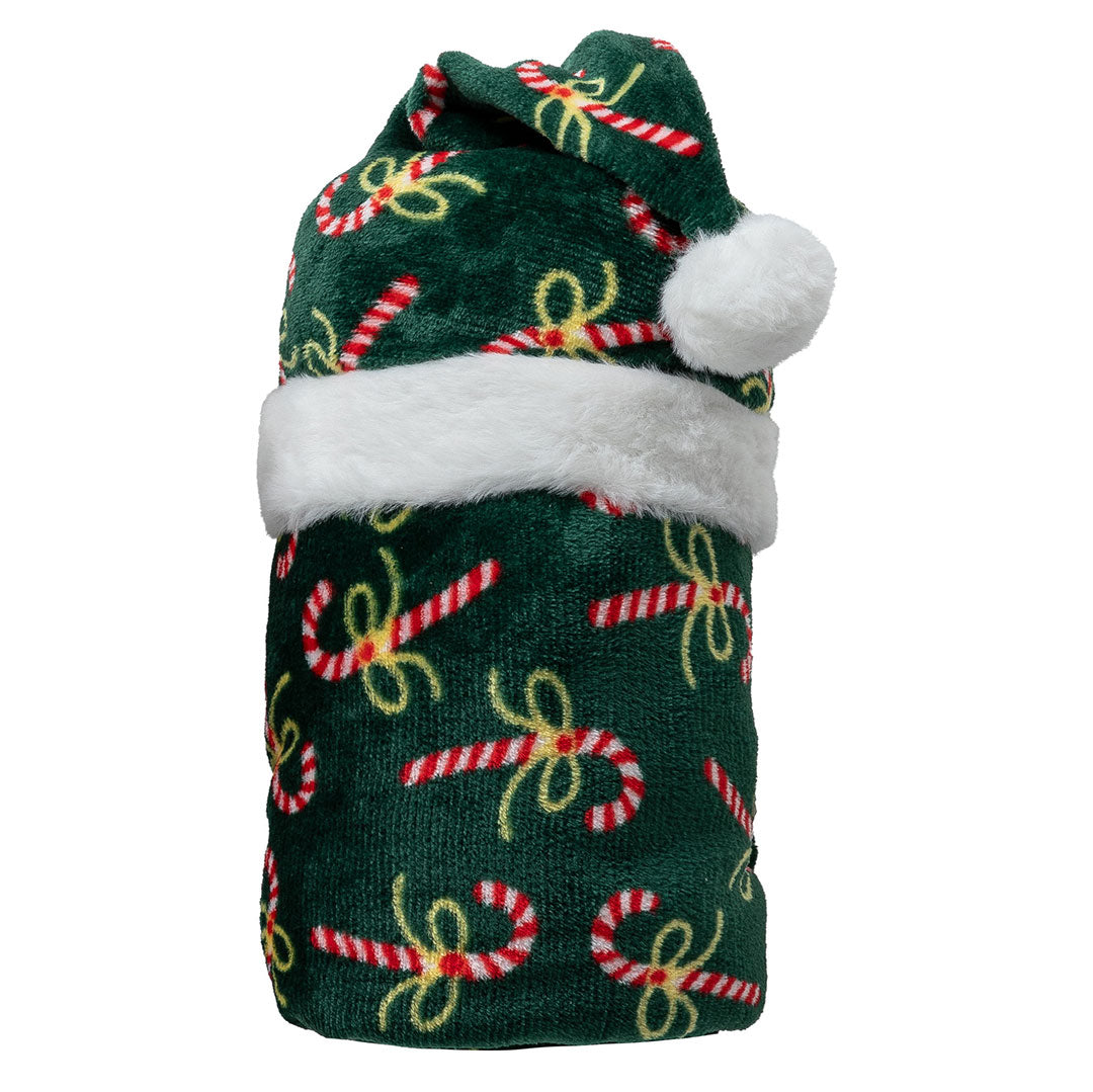 Plaid e Cappello Jolly Gift 120x160 cm Odda Green