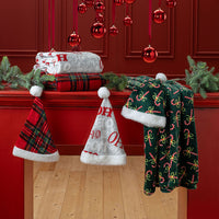 Plaid e Cappello Jolly Gift 120x160 cm Edinburgh Red