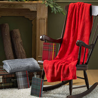 Plaid + Planner Settimanale Jolly Gift 120x160 cm Eddie Red