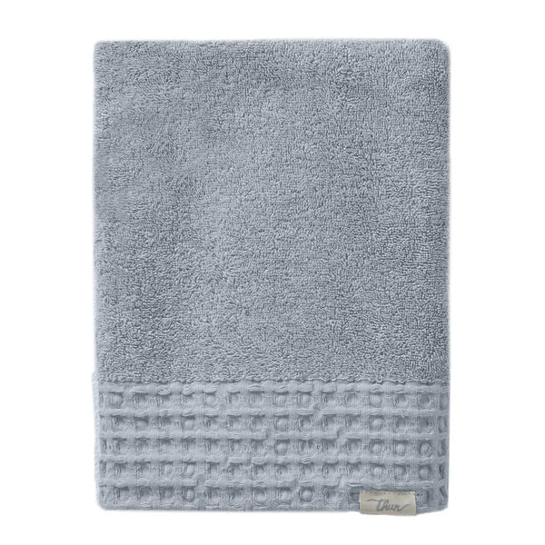 THUN® Asciugamano Telo Doccia Iconic Elegance 90x140 cm Tinta Unita Light Blue - Amo La Casa Shop