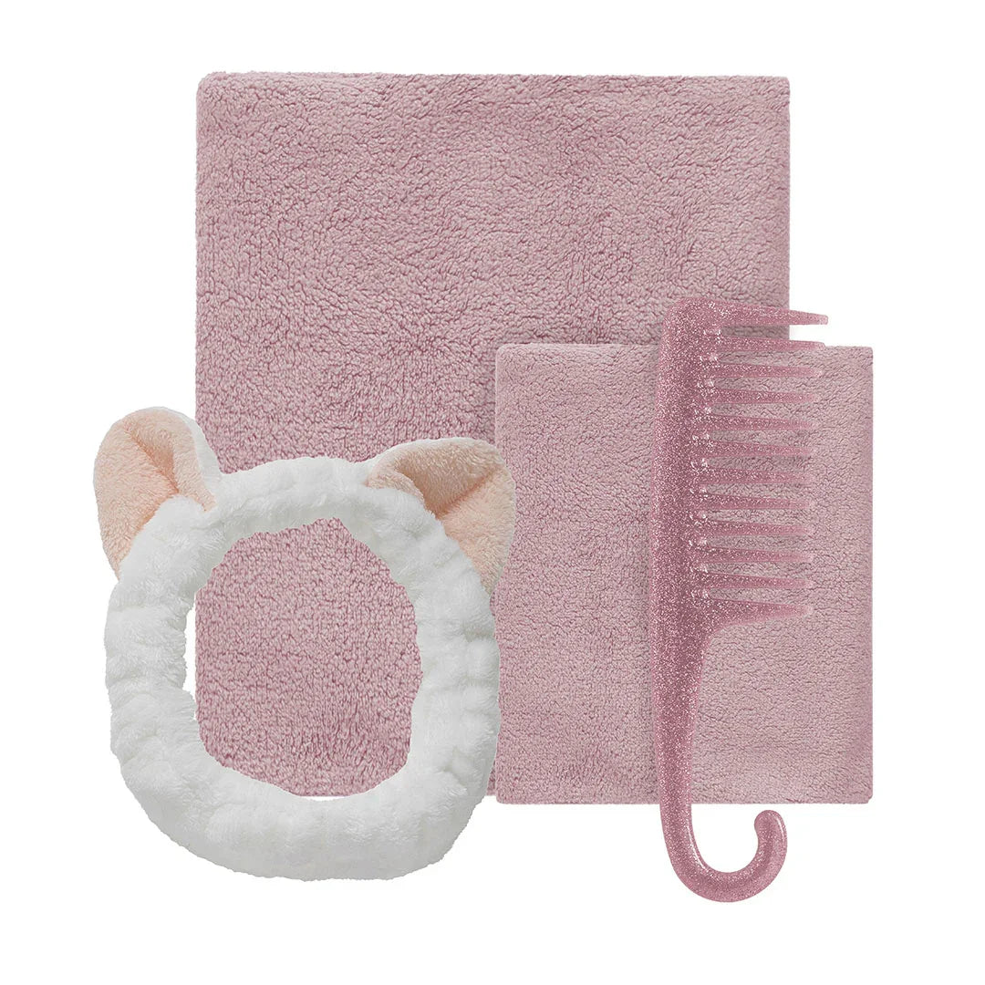 Spa Set Pyrenees Present Cat Pink - Amo La Casa Shop
