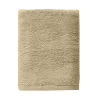 Asciugamano in Spugna di Cotone Atelier Fragrance 70x140 cm Tinta Unita Sand