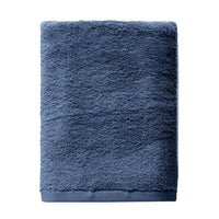 Asciugamano in Spugna di Cotone Atelier Fragrance 70x140 cm Tinta Unita Blue