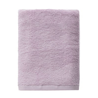 Asciugamano in Spugna di Cotone Atelier Fragrance 70x140 cm Tinta Unita Lilac