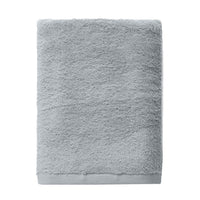 Asciugamano in Spugna di Cotone Atelier Fragrance 70x140 cm Tinta Unita Silver Sky