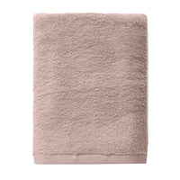 Asciugamano in Spugna di Cotone Atelier Fragrance 70x140 cm Tinta Unita Powder Pink