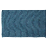 Tappeto Bagno Lipari Zen 50x80 cm Tinta Unita Blue