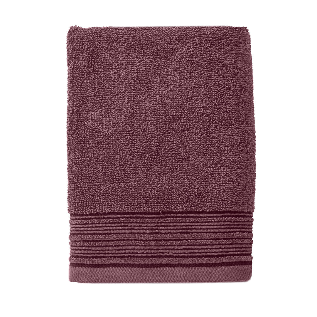 Asciugamano Relax Me 70x140 cm Tinta Unita Burgundy