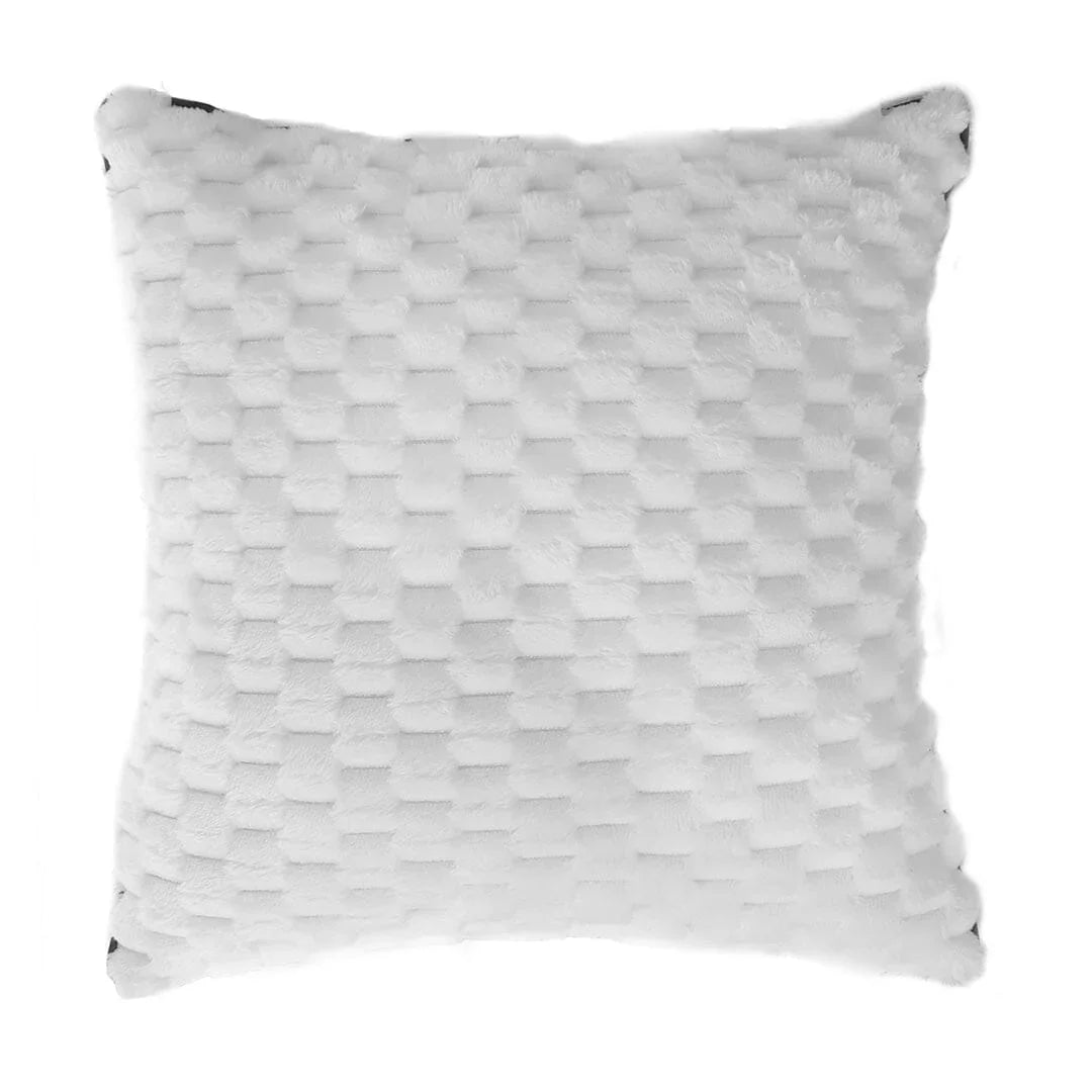 Cuscino Storm Aria 40x40 cm Tinta Unita Bianco - Amo La Casa Shop