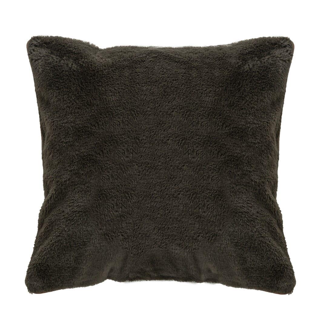 Cuscino Fiamma Fuoco 40x40 cm Tinta Unita Dark Grey - Amo La Casa Shop