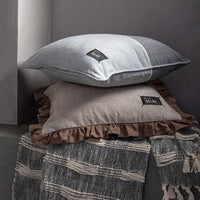 Cuscino Tinto In Filo 40x40 cm Edward Grey - Amo La Casa Shop