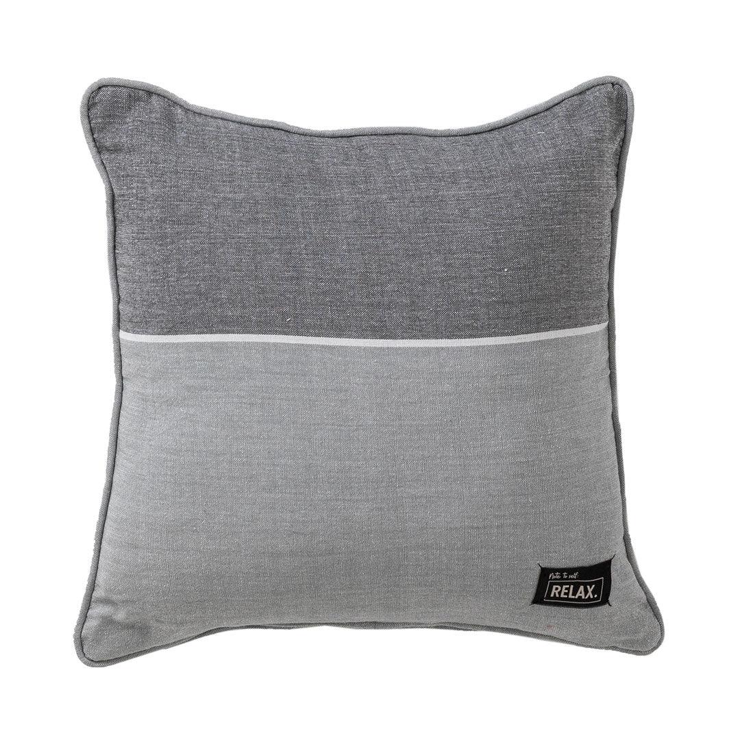 Cuscino Tinto In Filo 40x40 cm Edward Grey - Amo La Casa Shop