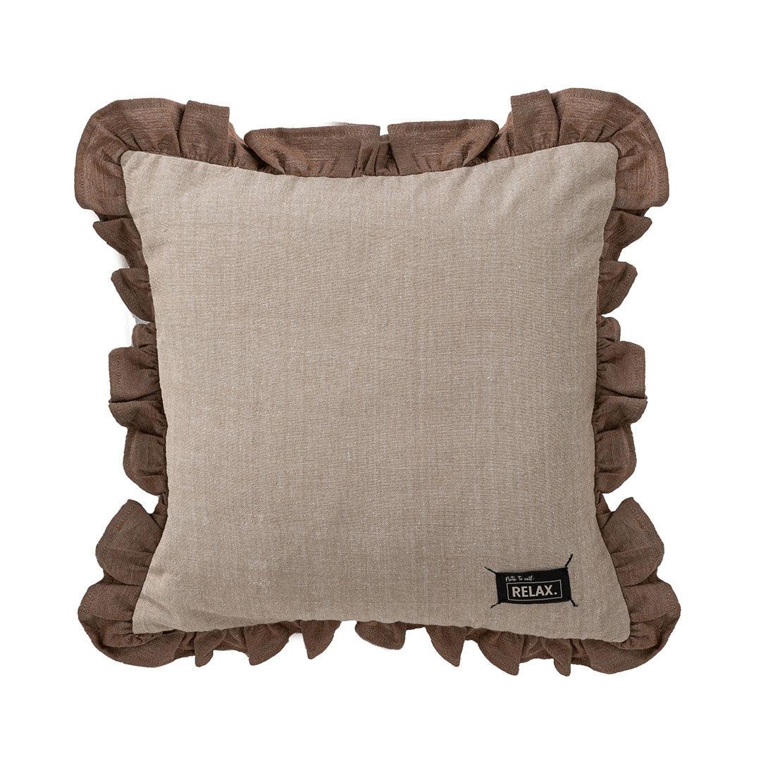 Cuscino Tinto In Filo 40x40 cm Bella Brown - Amo La Casa Shop