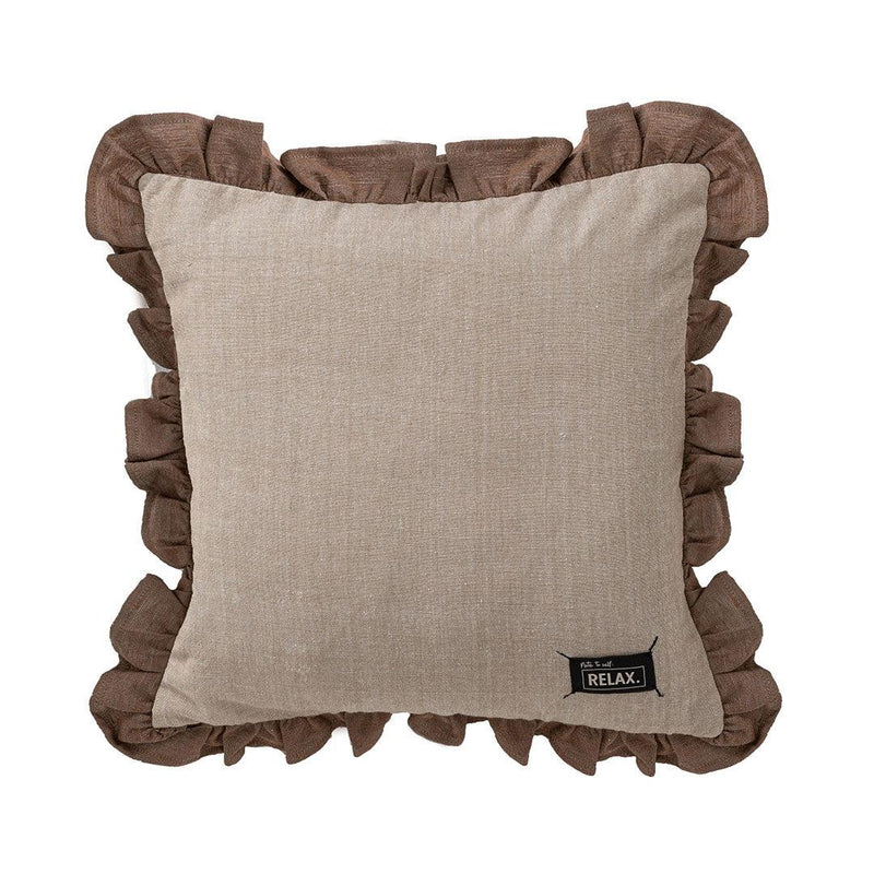 Cuscino Tinto In Filo 40x40 cm Bella Brown - Amo La Casa Shop