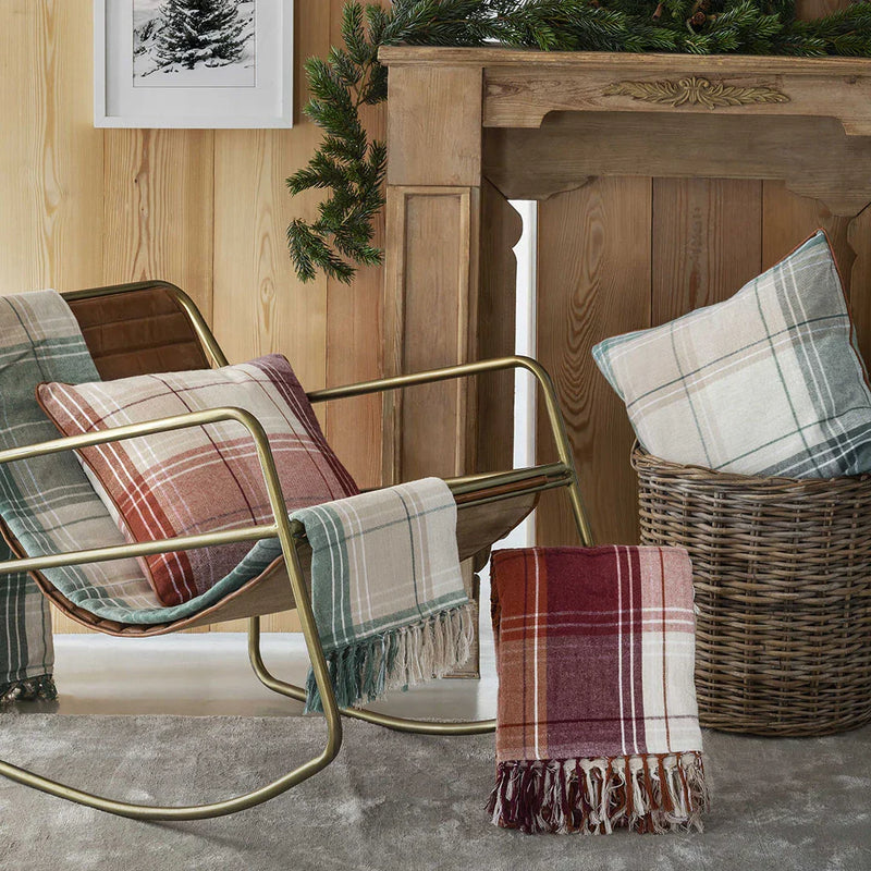 Coperta Alps Alpine 150x200 cm Aura Tartan Rust - Amo La Casa Shop