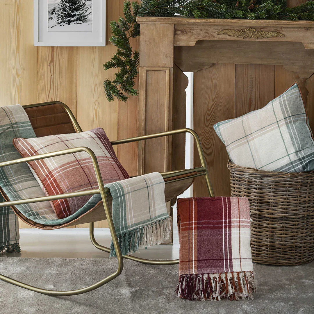 Coperta Alps Alpine 150x200 cm Aura Tartan Green - Amo La Casa Shop