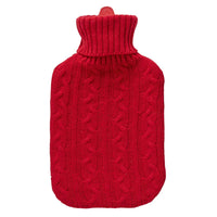 Borsa Acqua Calda Tricot Dolomites Dream Tinta Unita Red - Amo La Casa Shop