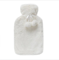 Borsa Acqua Calda Fur Himalayan Home Tinta Unita Cream - Amo La Casa Shop