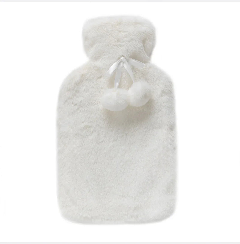 Borsa Acqua Calda Fur Himalayan Home Tinta Unita Cream - Amo La Casa Shop