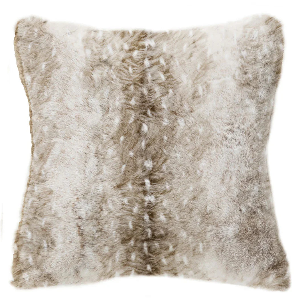 Cuscino 40x40 cm Himalaya Himalayan Home Fur Beige - Amo La Casa Shop