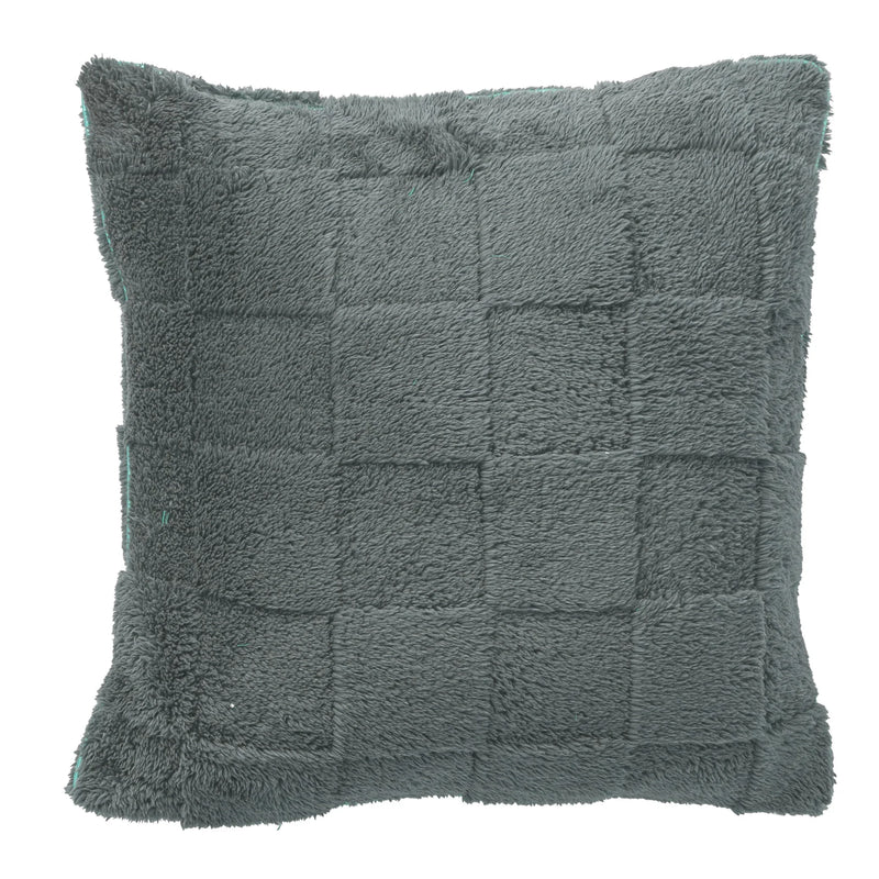 Cuscino 40x40 cm Juniper Gin Tinta Unita Blue - Amo La Casa Shop