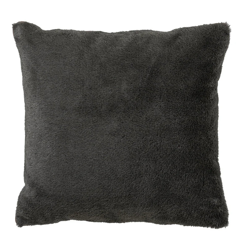 Cuscino Artemisia 40x40 cm Absinthe Tinta Unita Grigio Scuro - Amo La Casa Shop