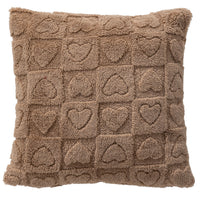 Cuscino Lovely Reindeer 40x40 Heart Beige