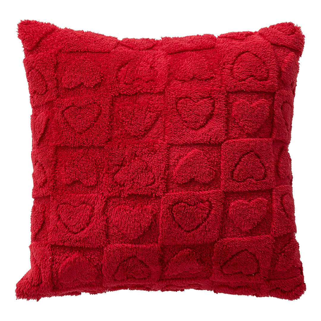 Cuscino Lovely Reindeer 40x40 Heart Red