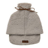 THUN® Fur Grey Fußwärmer Wärmflasche 18x34 cm Bosco D'Inverno – Solid Grey