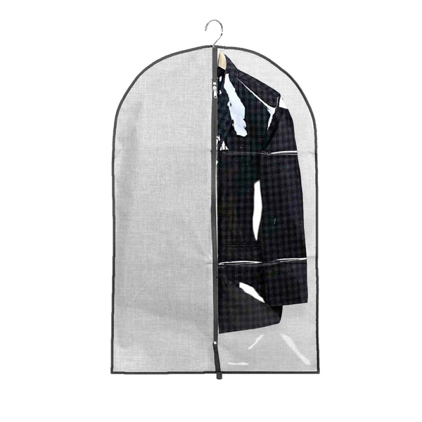 Porta Abiti in Display Deluxe Tinta Unita Light Grey