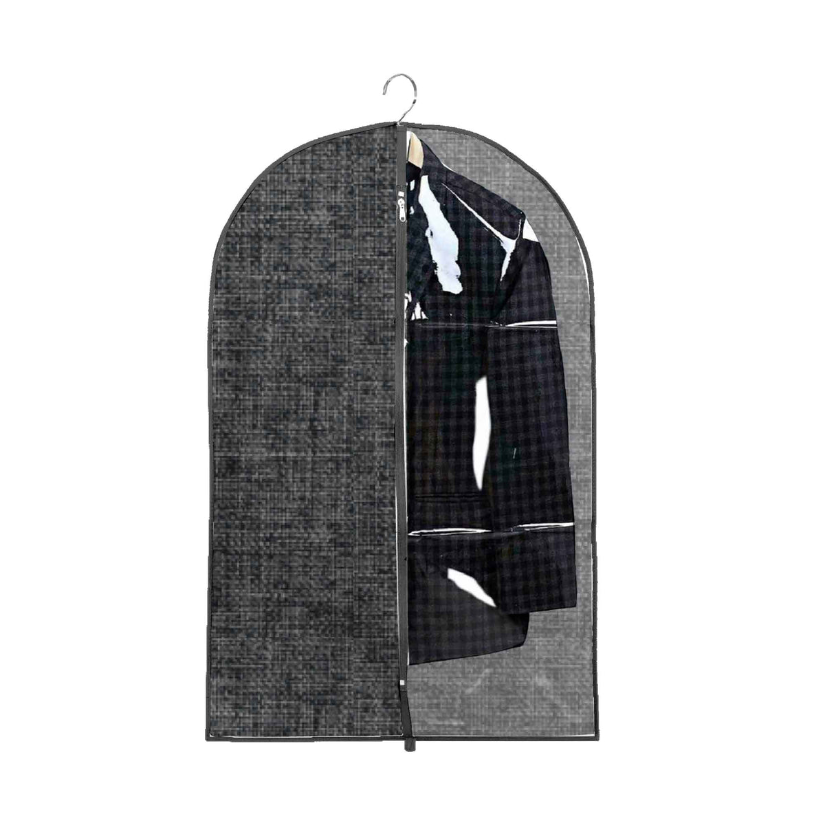 Porta Abiti in Display Deluxe Tinta Unita Dark Grey
