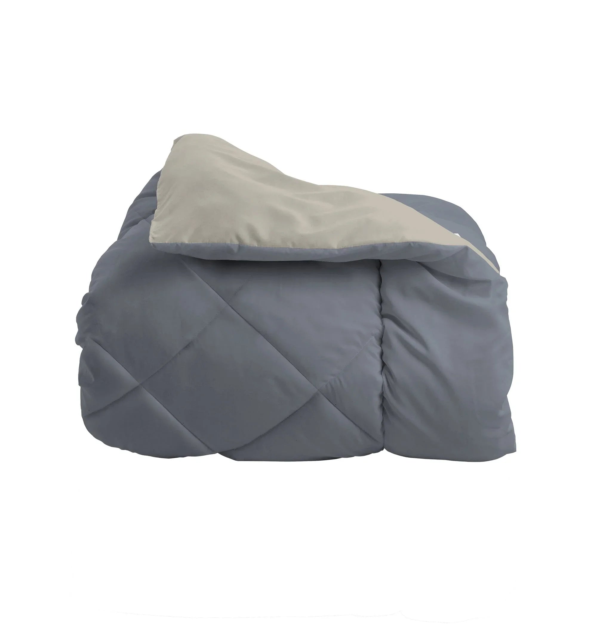 Trapunta Piazza e Mezza 210x250 cm Acqua Bicolore Blue/Beige - Amo La Casa Shop