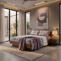 Completo Letto Matrimoniale Basic Phoebe Lilac