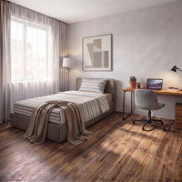 Completo Letto Singolo Basic - Fantasia Edwin Beige