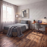 Completo Letto Singolo Basic - Fantasia Leopard Light Blue