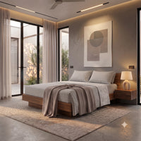 Completo Letto Matrimoniale Basic - Fantasia Leopard Beige