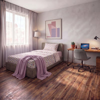 Completo Letto Singolo Basic - Fantasia Marlise Mauve