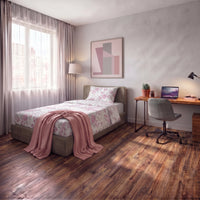 Completo Letto Singolo Basic - Fantasia Neha Mauve