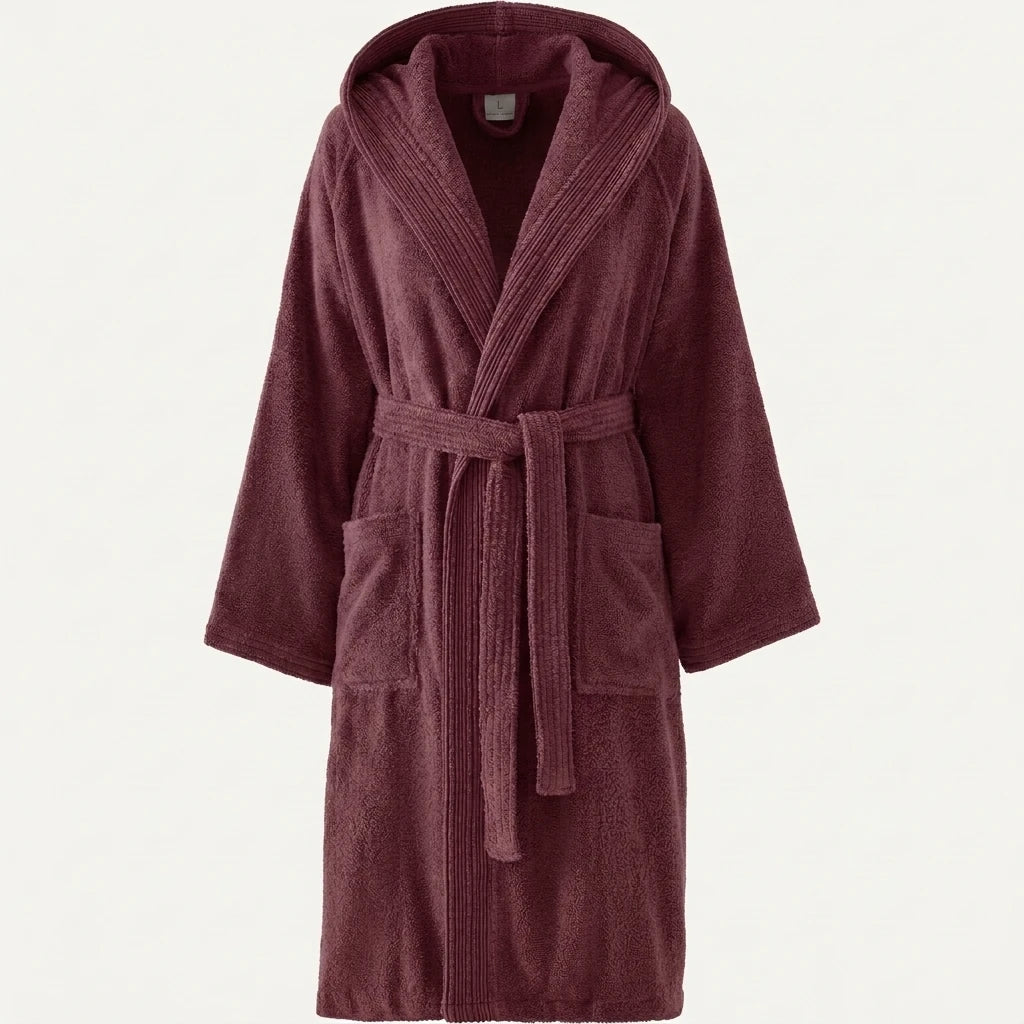 Accappatoio Relax Me Tinta Unita Burgundy