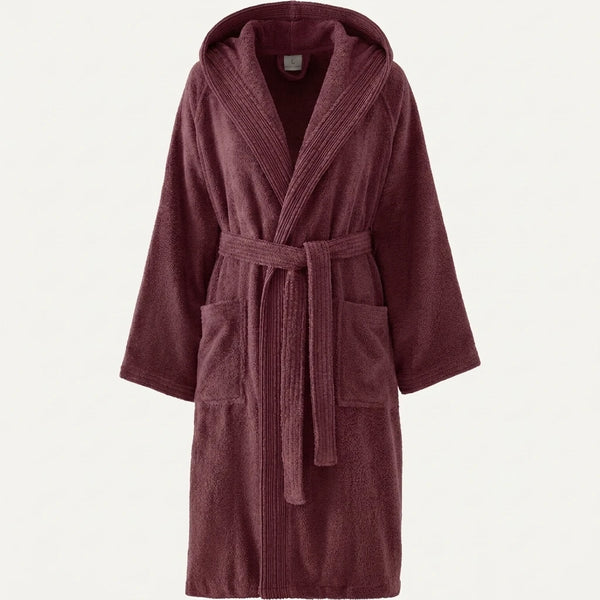 Accappatoio Relax Me Tinta Unita Burgundy