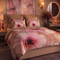Parure Copripiumino Matrimoniale in Cotone con Stampa - Fantasia Dream Me Eloise Pink