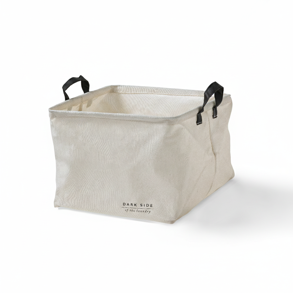 Cesto Biancheria in Display Soft cm 33x33x25 Dark Side Cream