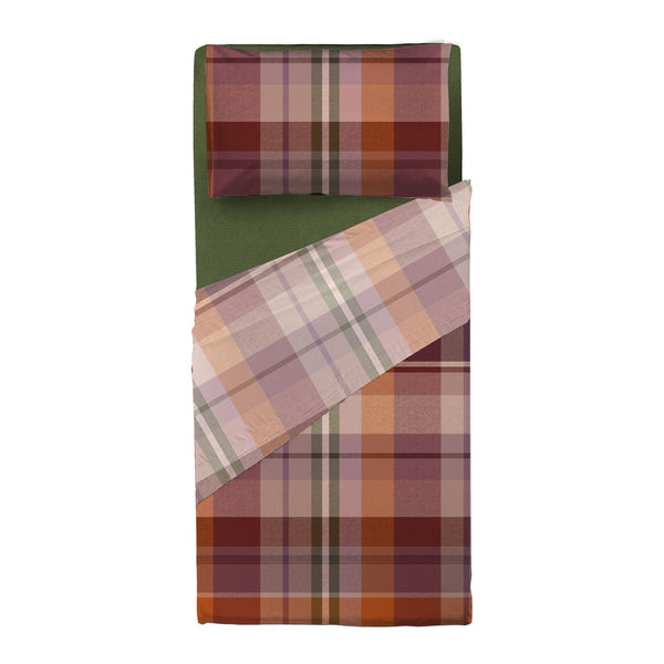 Completo Letto Singolo in Cotone con Stampa - Fantasia Wrap Me Ralph Rust