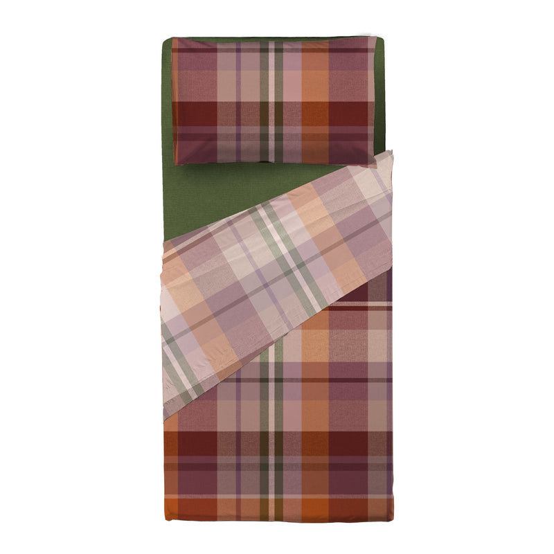 Completo Letto Singolo in Cotone con Stampa - Fantasia Wrap Me Ralph Rust