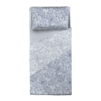 Completo Letto Singolo in Cotone con Stampa - Fantasia Dream Me Alina Light Blue