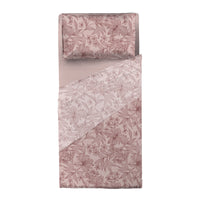 Completo Letto Singolo in Cotone con Stampa - Fantasia Feel Me Alina Pink