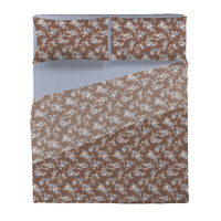 Completo Letto Matrimoniale in Cotone con Stampa - Fantasia Dream Me Amber Brown