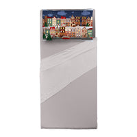Completo Letto Singolo con Stampa Digitale - Fantasia Lovely Reindeer Eve Night Multicolor