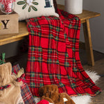 Plaid British Gift 120x160 cm Edinburgh Red